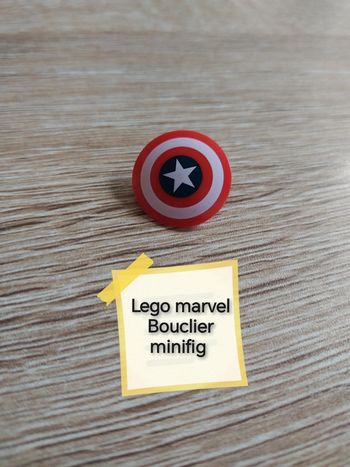Lego marvel bouclier minifig
