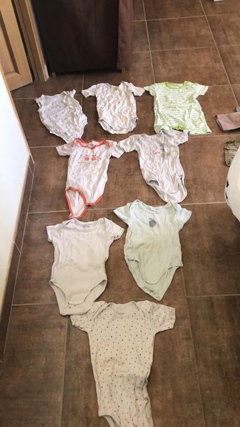 Lot bodies été 3A (10 pièces)