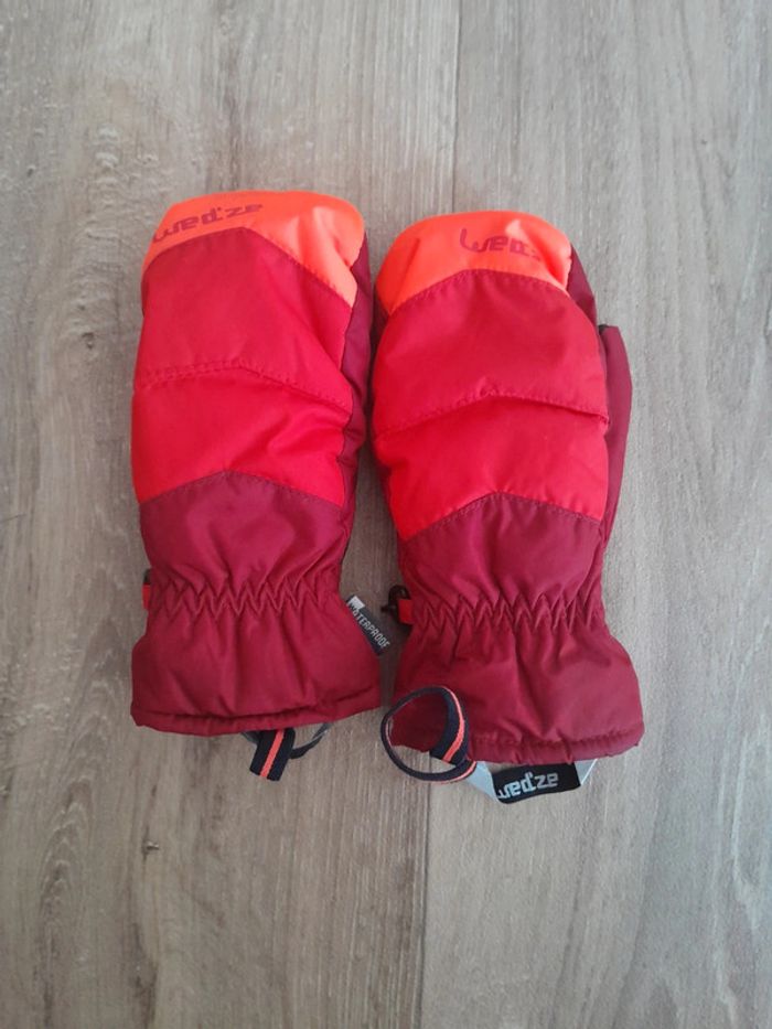 Moufles ski taille 5-6 ans wed'ze 🌺 - photo numéro 2