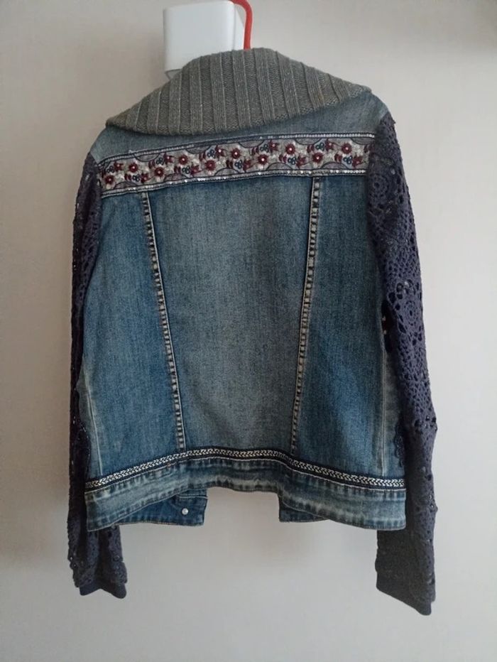Cazadora vaquera Desigual mujer - photo numéro 2