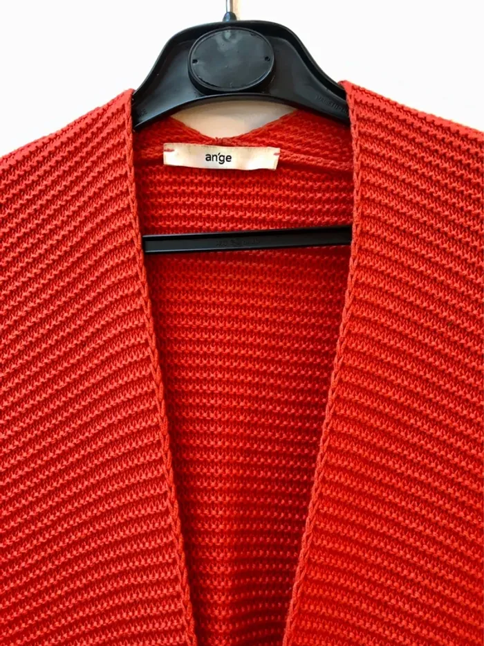 Gilet couleur corail - photo numéro 2