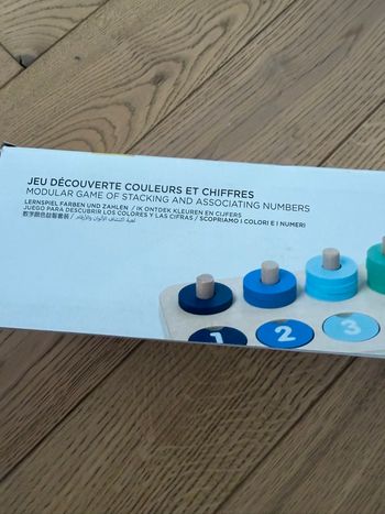Jeux educatif Montessori tour a compter 
