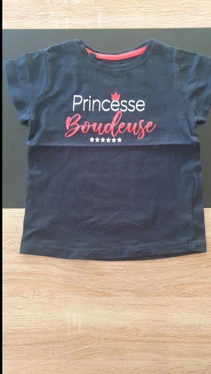 Lot de 2 tee-shirts manches courtes 3 ans - photo numéro 4