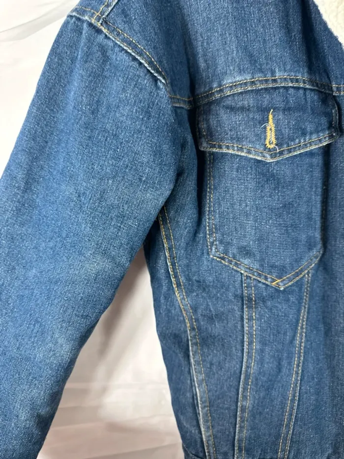 Veste en jean YesStyle – Doublée moumoute, stylée & chaude - photo numéro 4