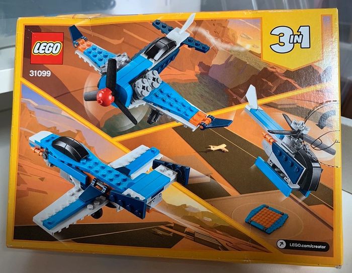 Lego Créator 31099 : Avion à hélice - photo numéro 2