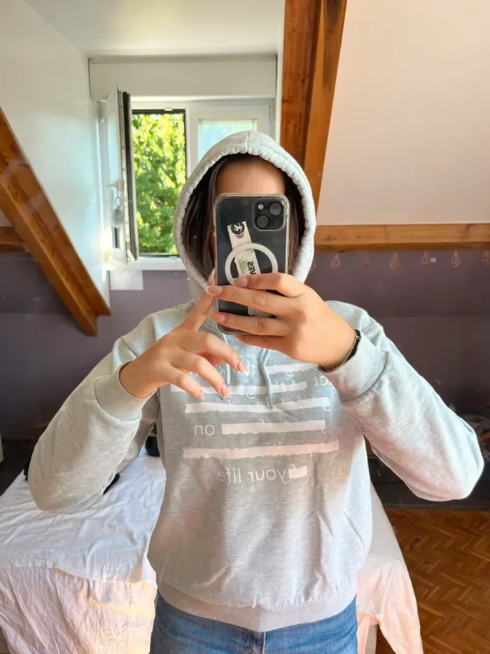 sweat à capuche