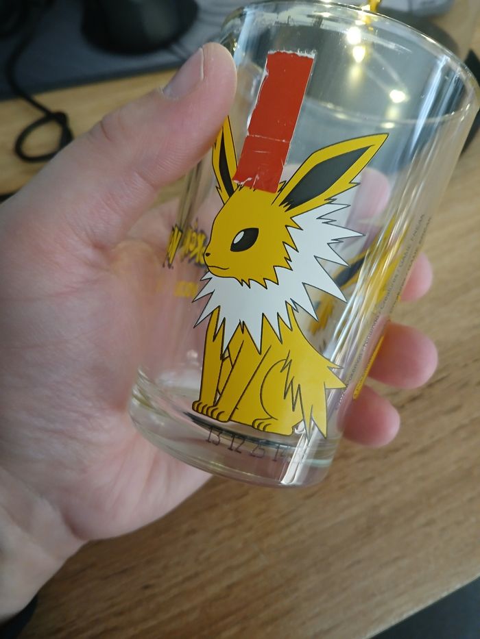 VERRE POKEMON VOLTALI - photo numéro 3