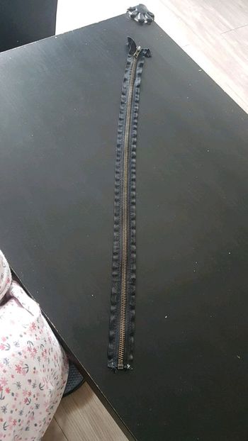 Fermeture éclair noir