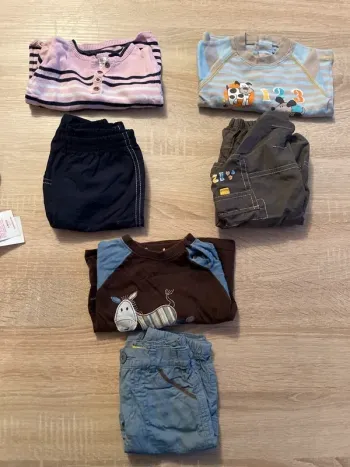 Lot de 3 tenues 6 mois