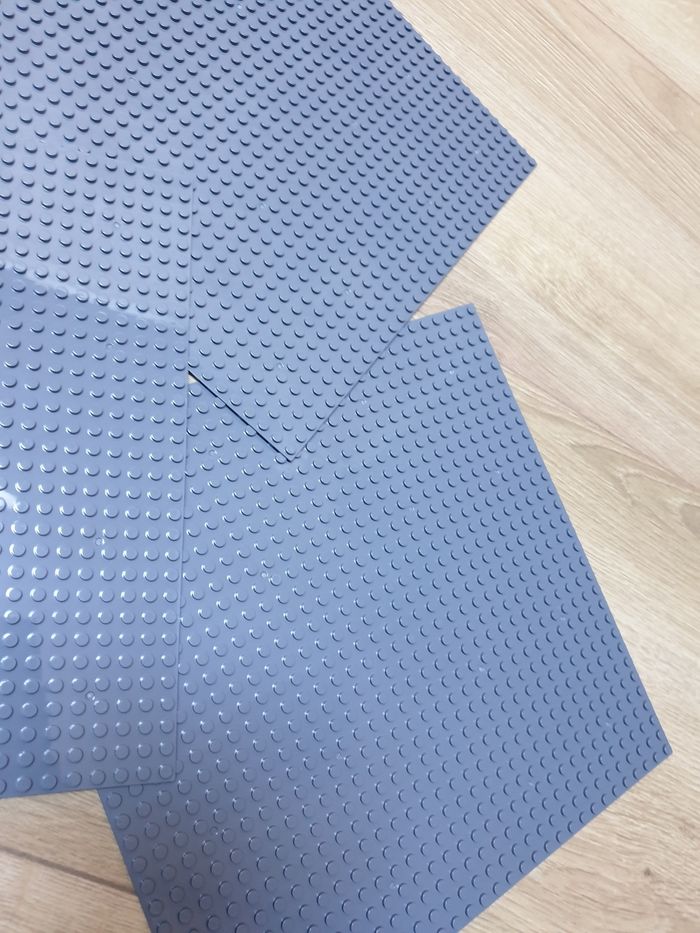 Plaques pour lego 32 plots gris construction jeu enfant - photo numéro 2