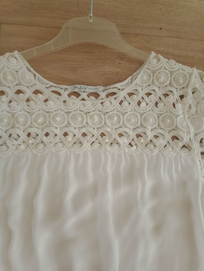 Blouse blanche M&G - photo numéro 6