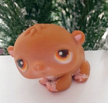 Figurine Littlest Pet Shop Hamster marron