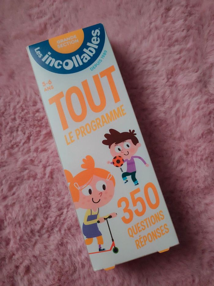 Jeu Les incollables Grande Section