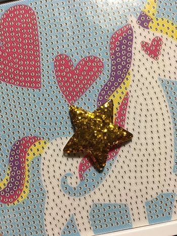 Aimant N° 19 Étoile Or