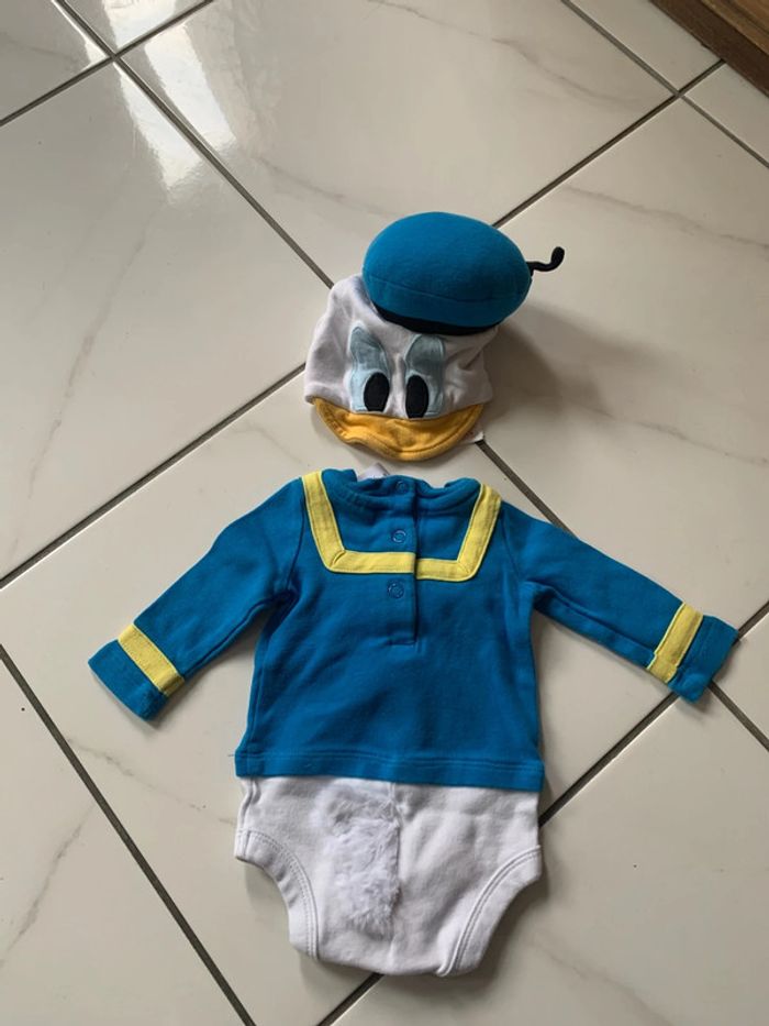 Bodie déguisement Donald 0-3 mois disneystore - photo numéro 4