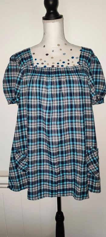 Blouse manches courtes en taille 5