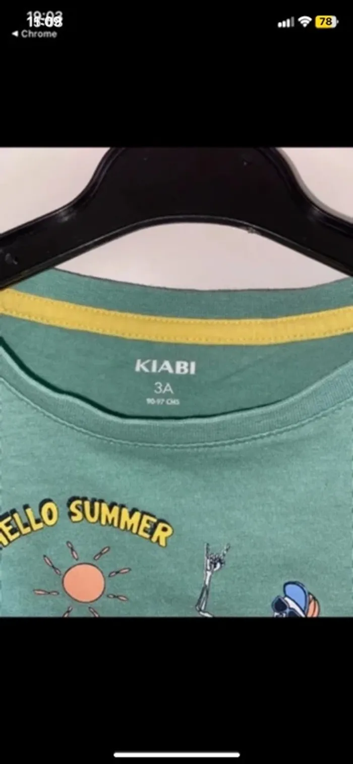 T-shirt kiabi taille 3 ans - photo numéro 3