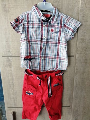 Ensemble chemisette-short