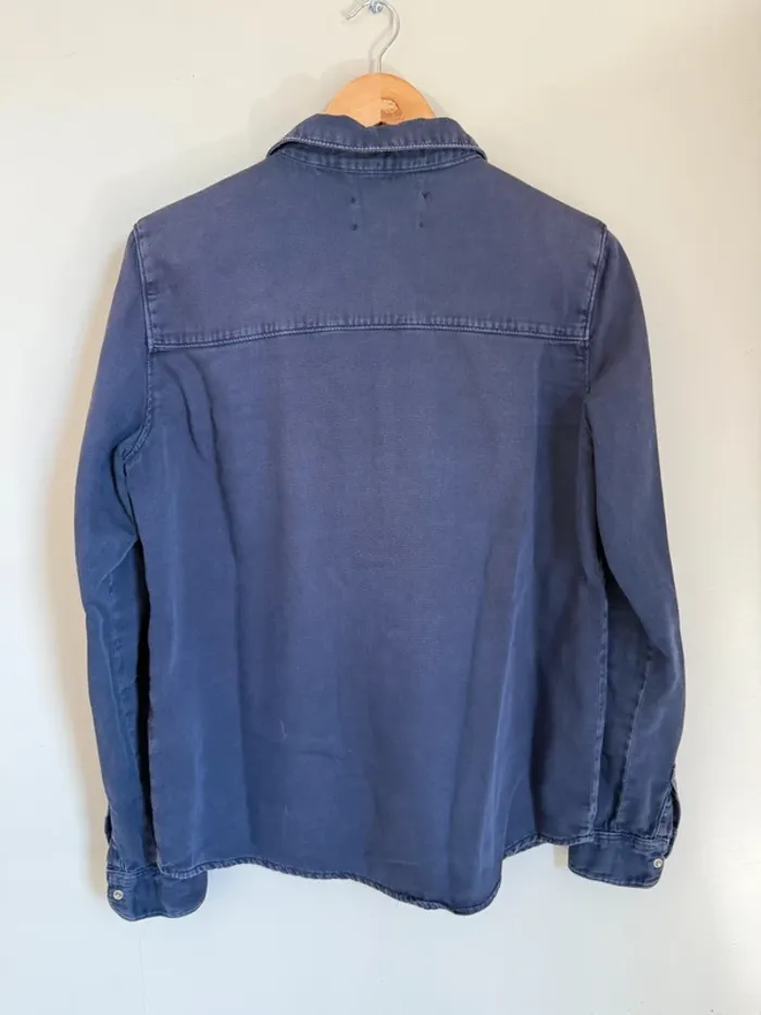 Chemise ba&sh bleu - photo numéro 2