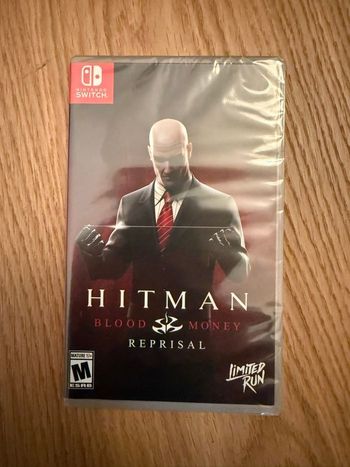 Hitman Blood Money Reprisal, Jeu Nintendo Switch NEUF sous blister Limited Run #256