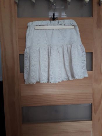 Mini jupe blanche