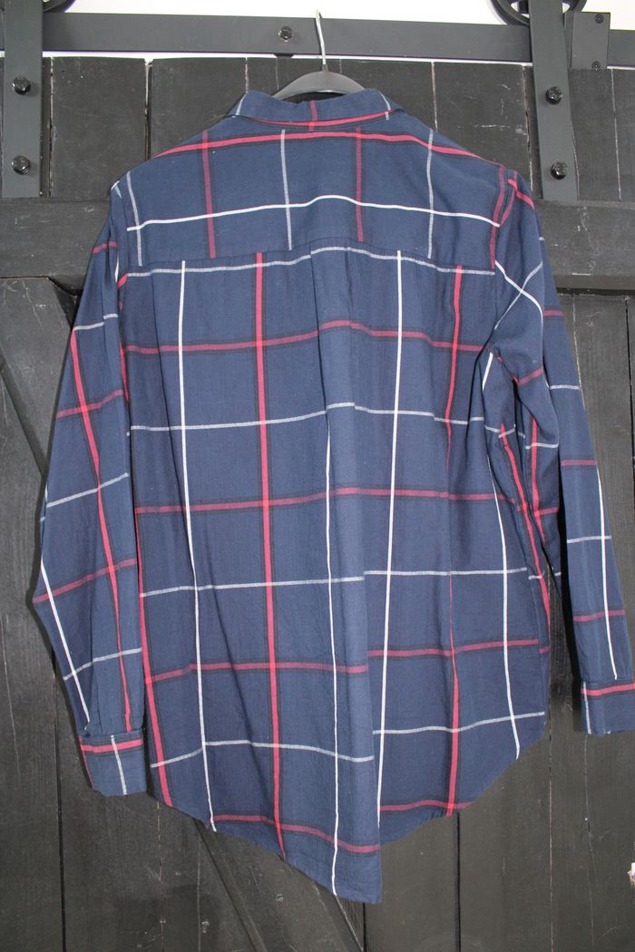 Chemise bleu marine à carreaux - photo numéro 8