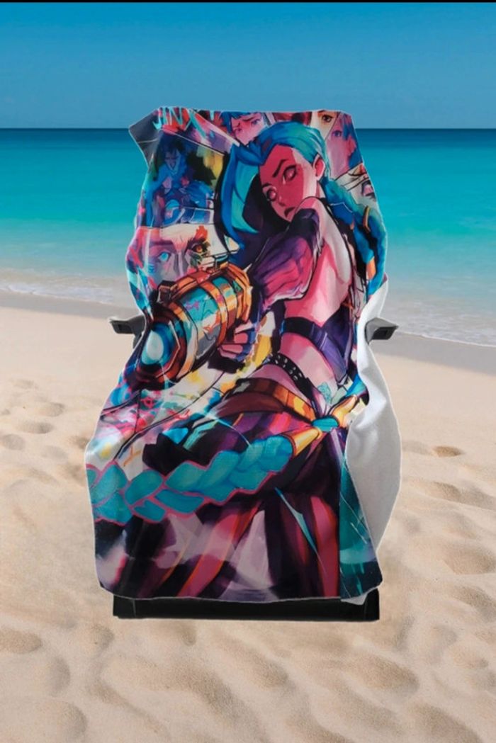 Serviette de plage Jinx 69*159 cm - photo numéro 2