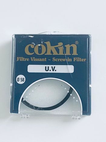 Filtre UV de la marque COKIN, diamètre 58MM