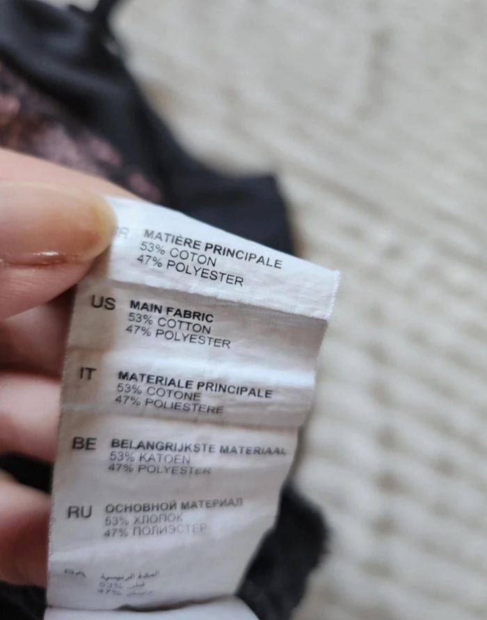 Sweat court gris Jennyfer – Motif rose – Taille XS - photo numéro 6