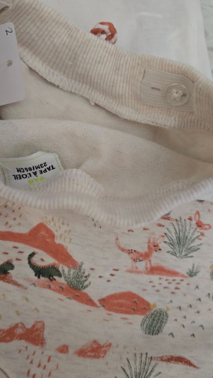 NEUFS (non portés)🏷🥰.😍💙🤩 short et teeshirt mc 23/24mois Garçon 🤩💙😍 - photo numéro 5