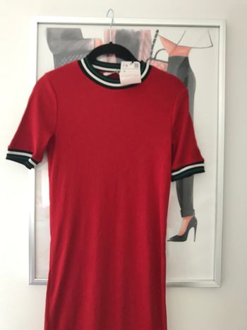 Robe mi longue moulante Zara M