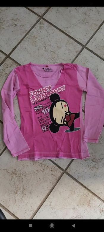 Haut fille Pucca 16 ans