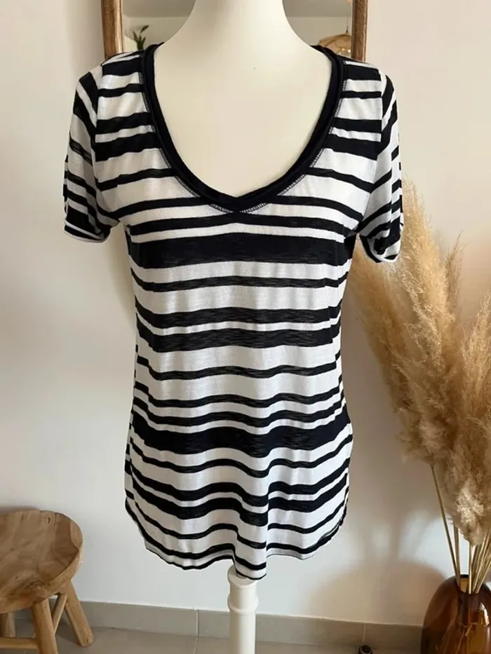 T-shirt marinière Splendid - photo numéro 4