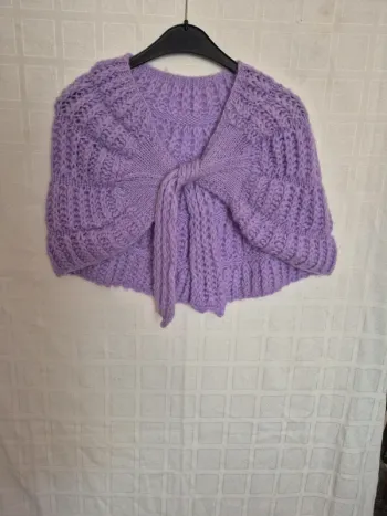 cache épaule ou bolero en laine