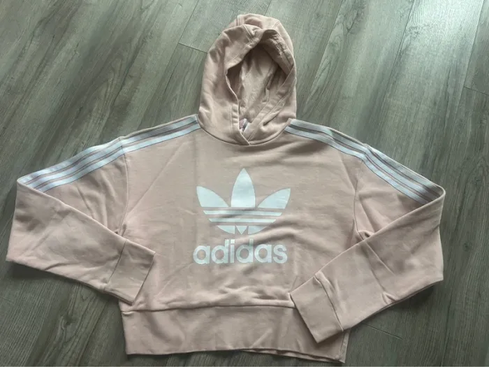 Sweat court effet loose adidas 12/13 ans