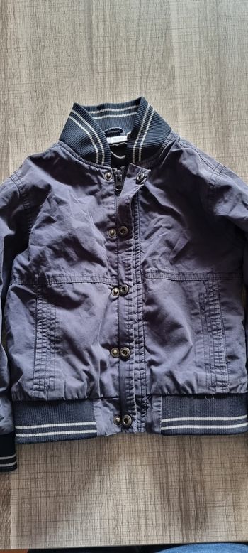 Blouson bleu marine