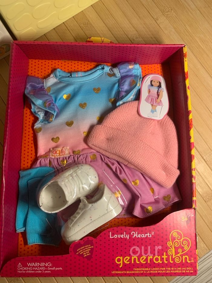 Tenue poupée our generation