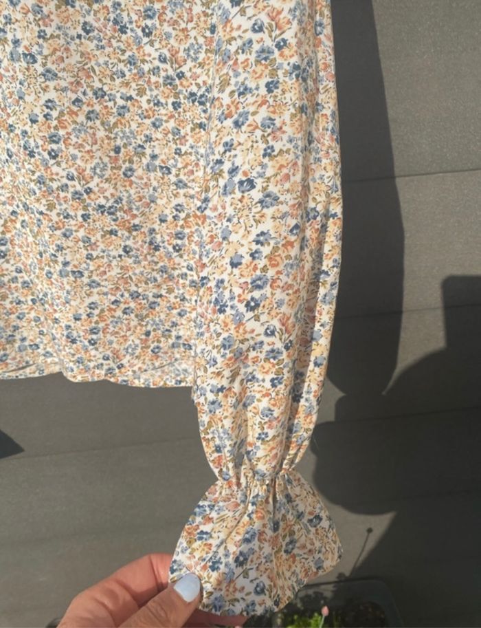 Blouse fleurie femme - photo numéro 7