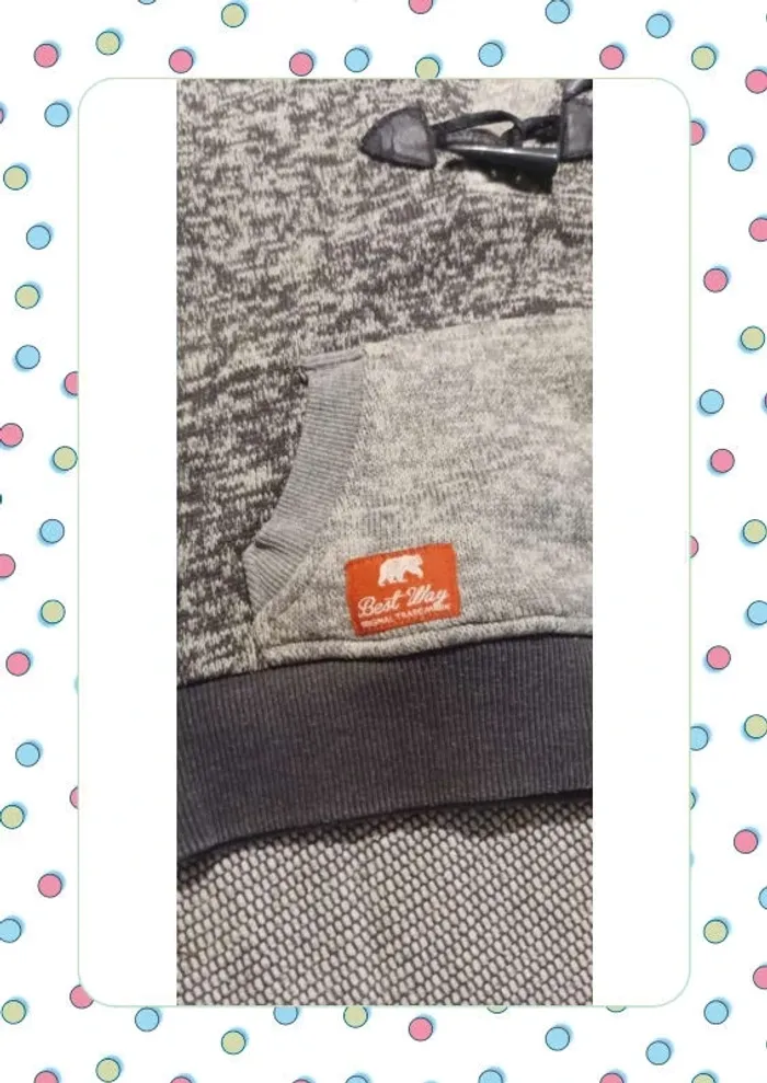 Jolie pull chaud dans les tons gris - photo numéro 2