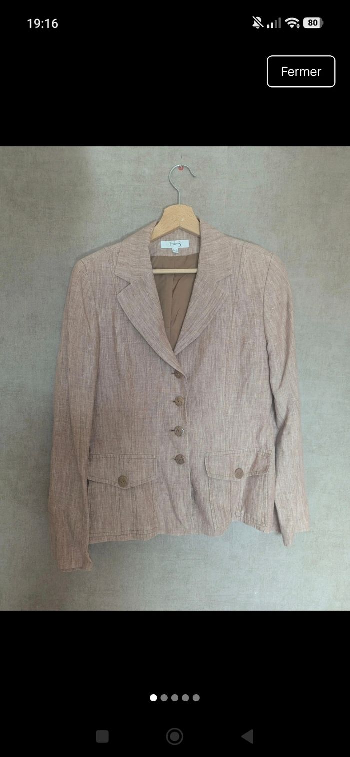 Blazer un deux trois