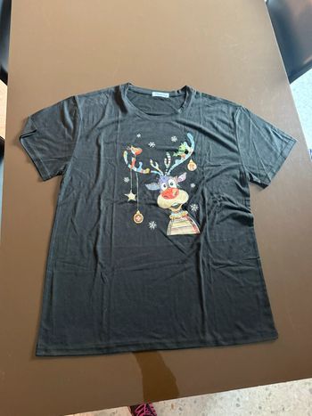 T shirt 4xl 50/52 cerf Noël