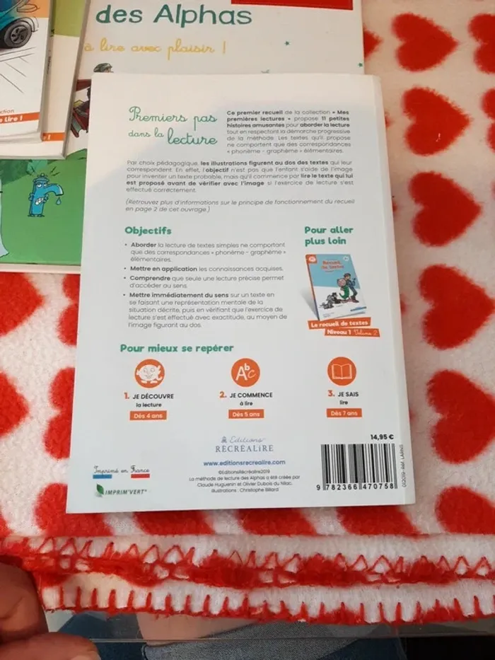Lot  livres  1ère lecture cp methode les alphas - photo numéro 14