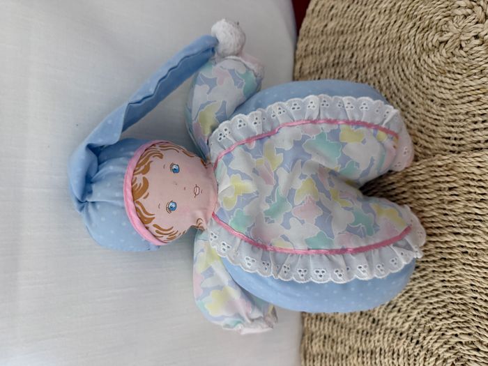 Ancien doudou poupée chiffon vintage