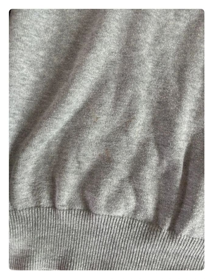 Sweat col V Celii taille S gris - photo numéro 10