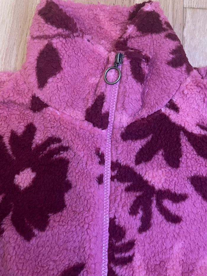 Polaire Sherpa billabong time off  rose fuschia - photo numéro 2