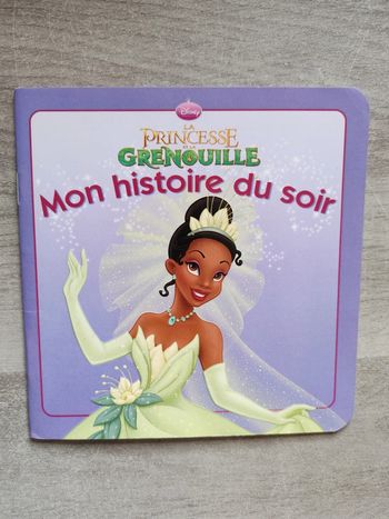 Livre mon histoire du soir La Princesse et la grenouille Disney