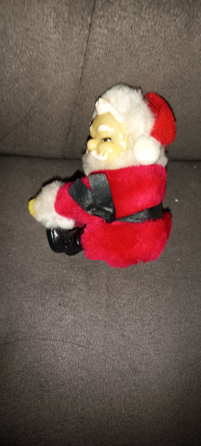 Pince père Noël vintage - photo numéro 2