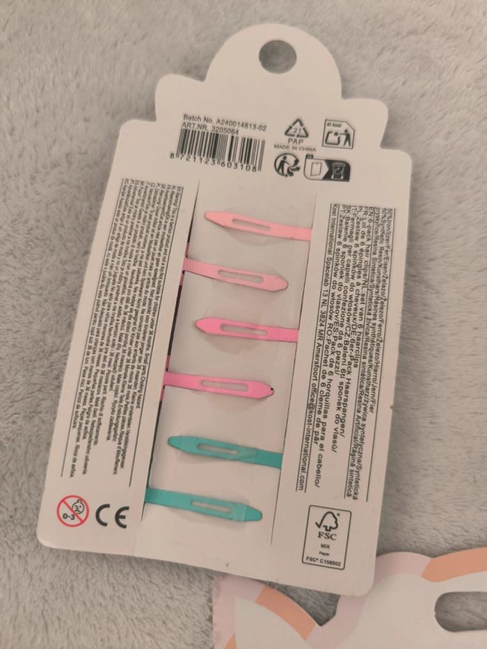 Lot barrettes/élastiques cheveux - photo numéro 6