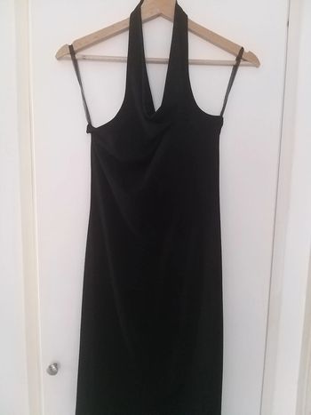 Robe noire dos nu en 38