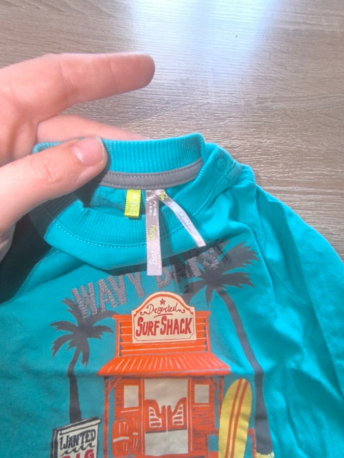 Lot 2 t-shirt manche longue - photo numéro 2